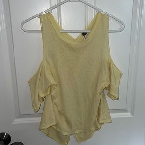 Free people cross over back top
